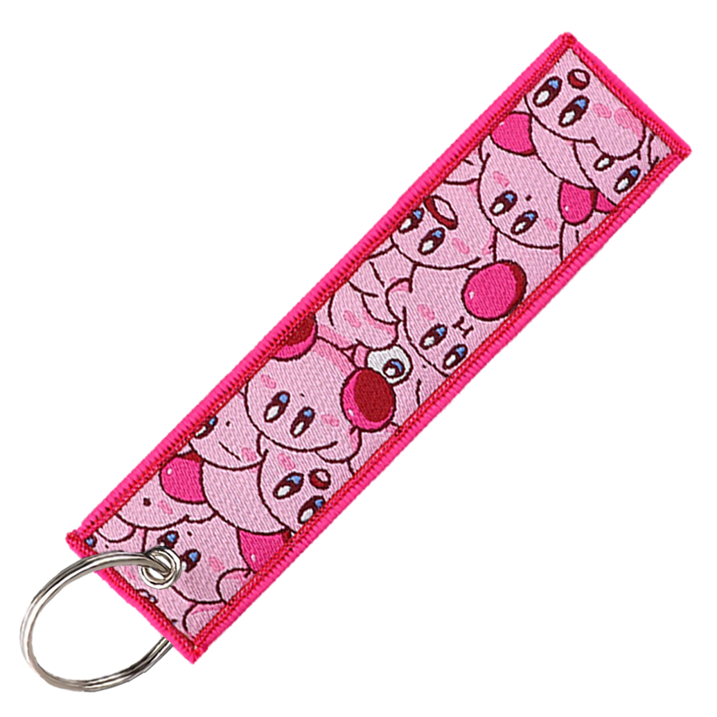 "KIRBY" KEY TAG