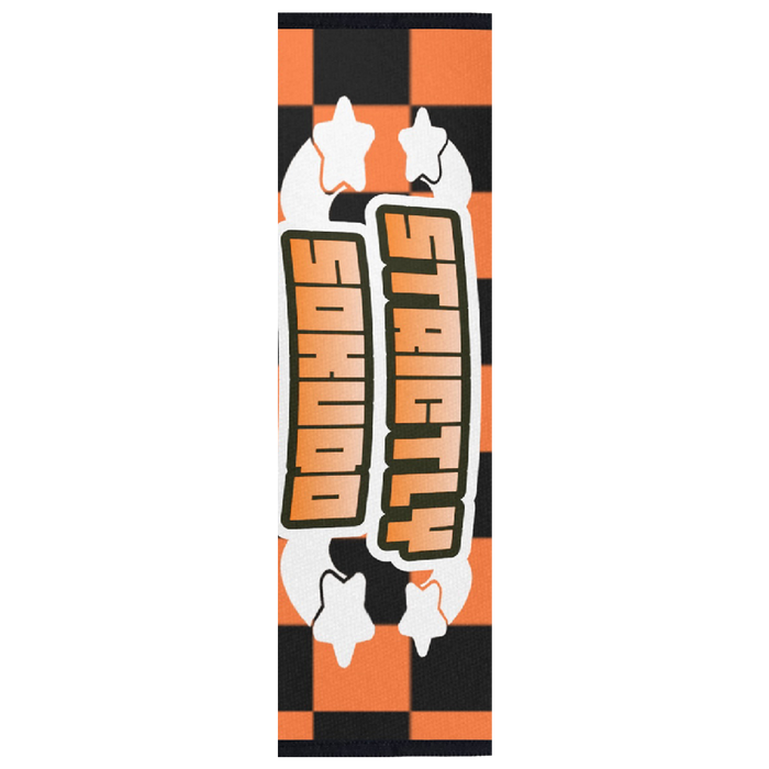 "ORANGE SHOOTING STAR" SEAT BELT CUSHION