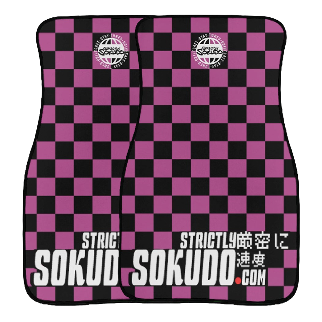 "CLASSIC PINK" FLOOR MATS