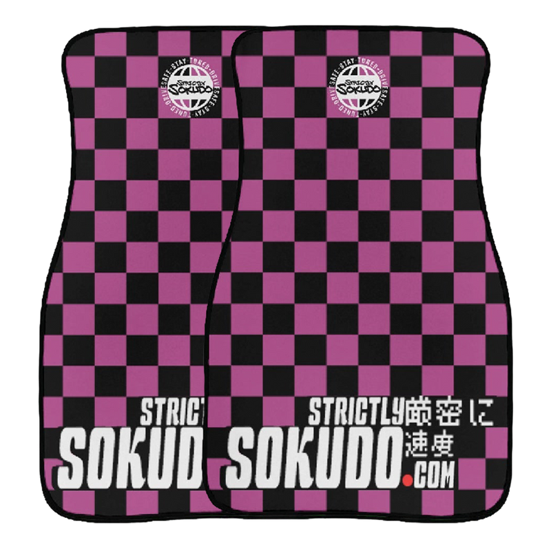 "CLASSIC PINK" FLOOR MATS