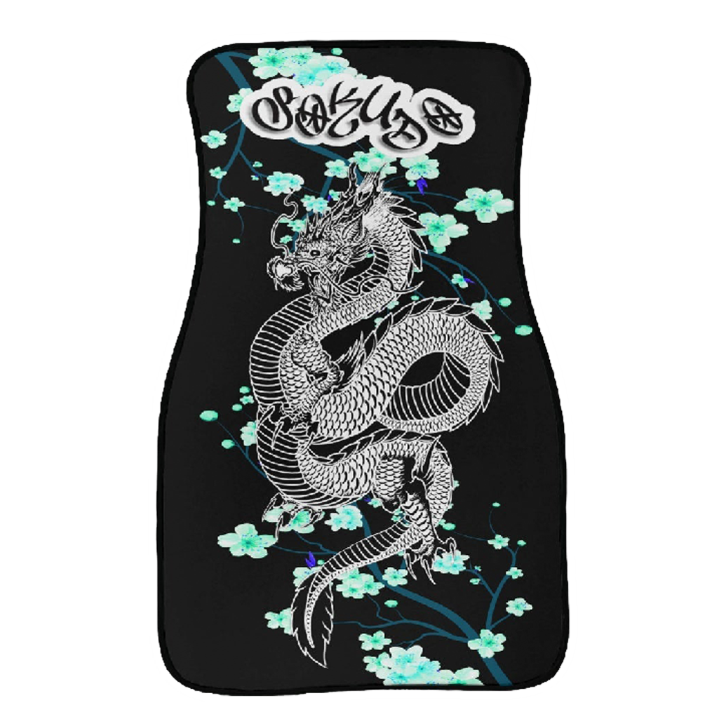 "LIGHT BLUE TATSU" FLOOR MATS