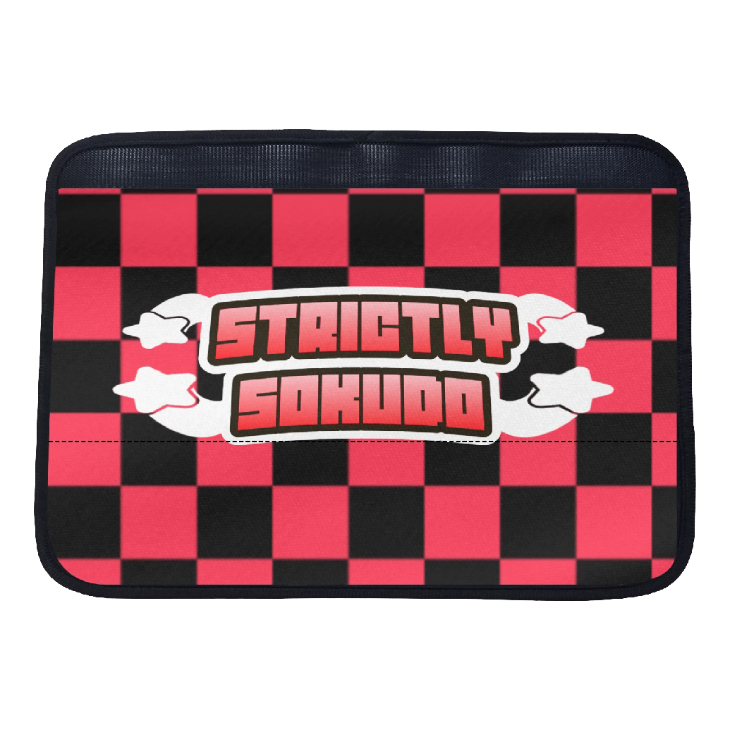 "RED SHOOTING STAR" SEAT BELT CUSHION