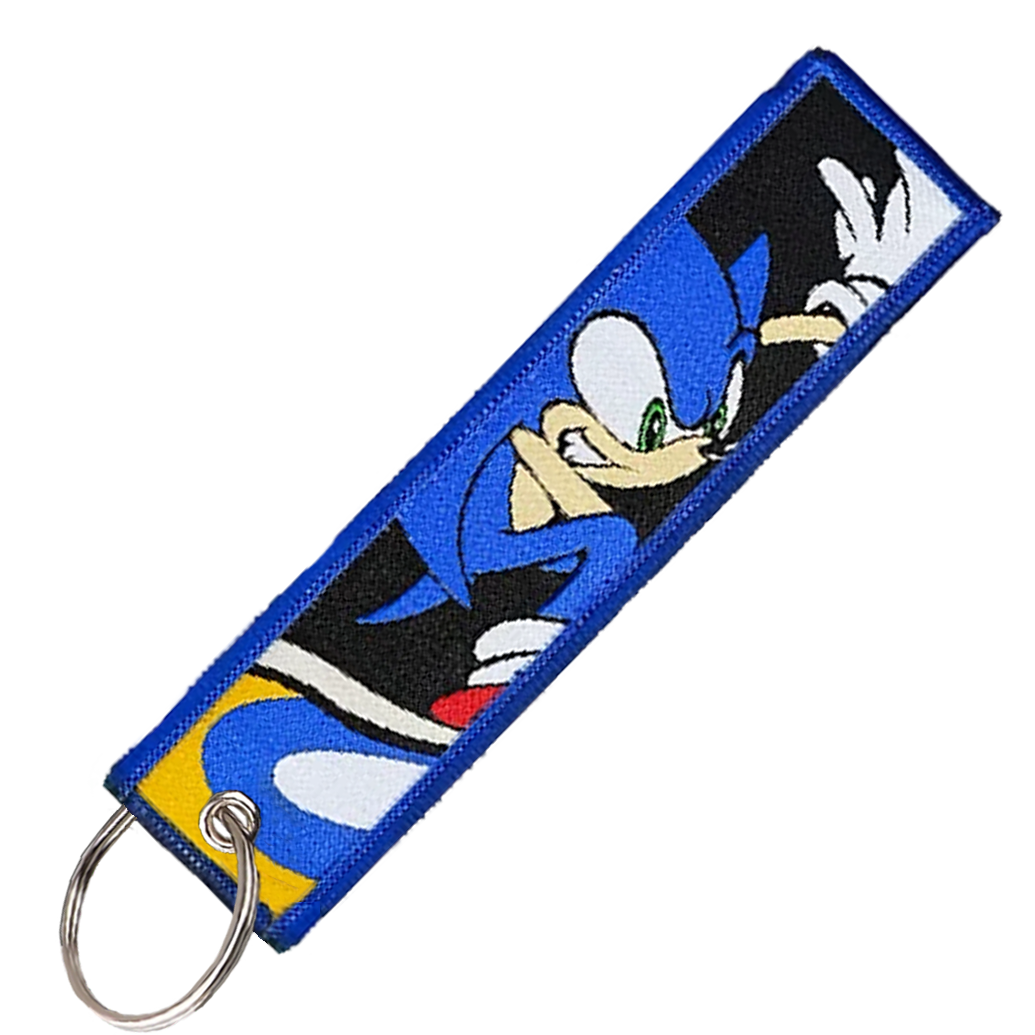 "SONIC THE HEDGEHOD" KEY TAG