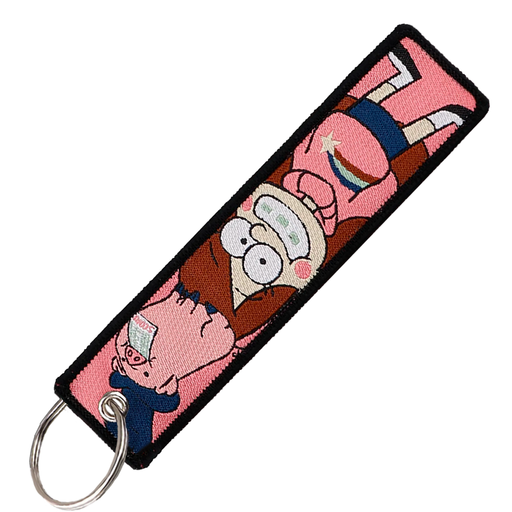 "GRAVITY FALLS" KEY TAG