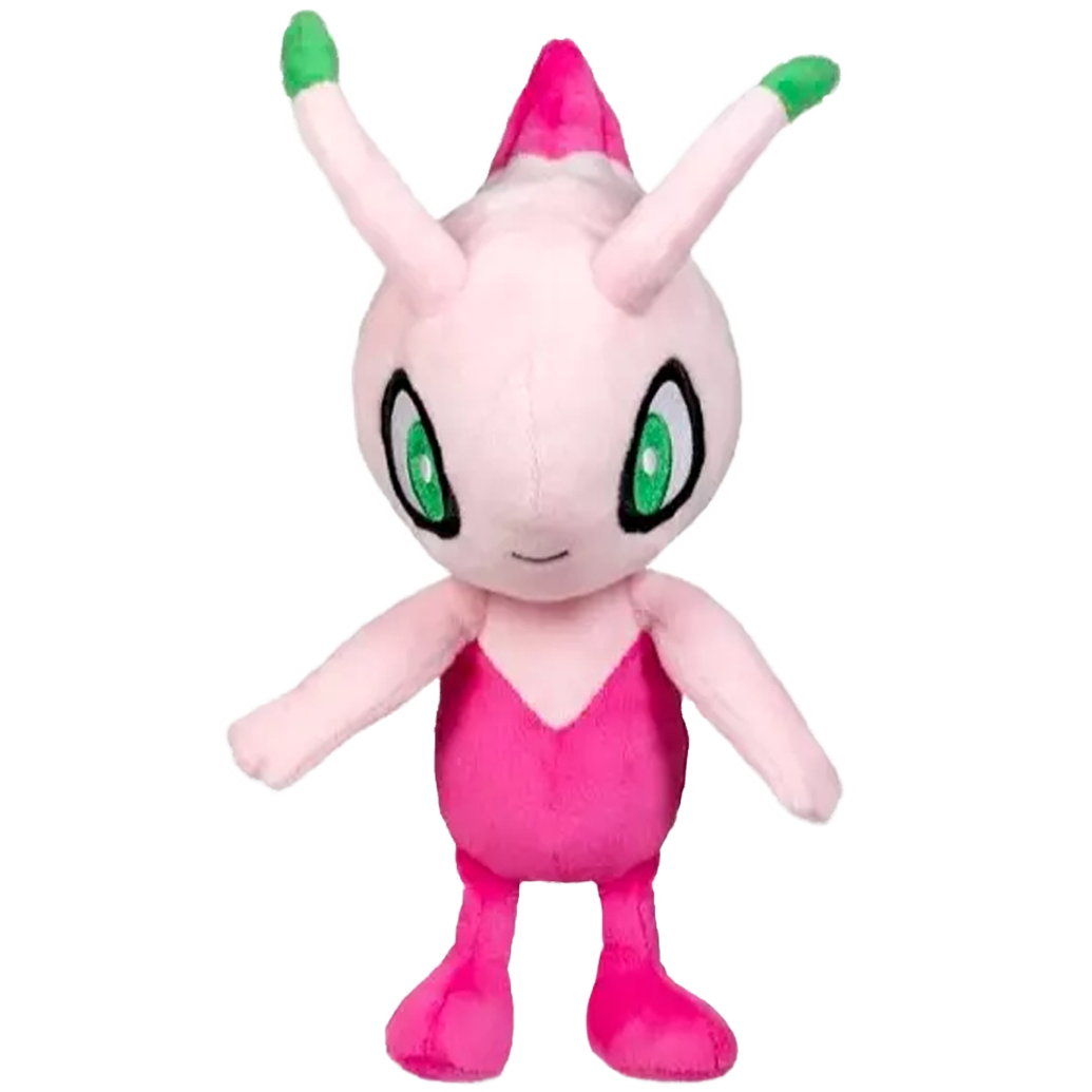 "SHINY CELEBI" POKEMON PLUSH