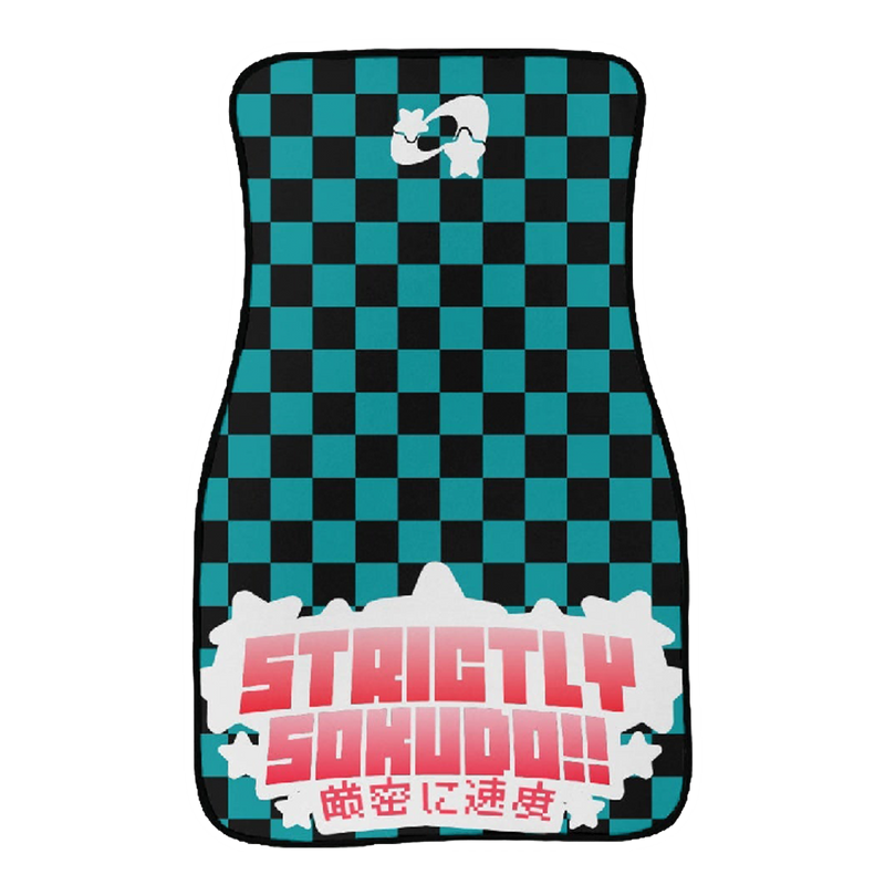 "LIGHT BLUE SHOOTING STAR" FLOOR MATS