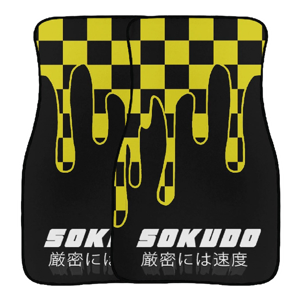 "YELLOW OOZE" FLOOR MATS