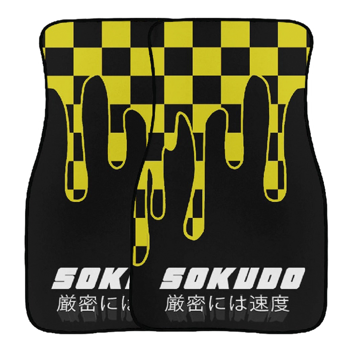 "YELLOW OOZE" FLOOR MATS