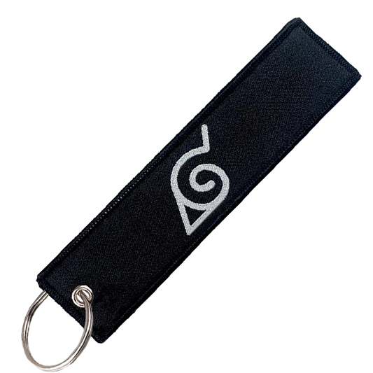 "LEAF VILLAGE" KEY TAG