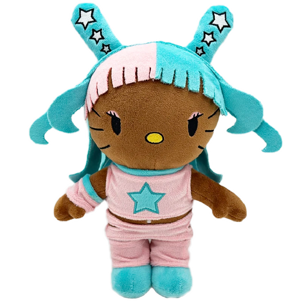 "MEGAN THEE STALLION" Hello Kitty Plush