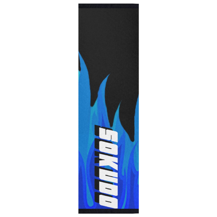 "BLUE INFERNO" SEAT BELT CUSHION