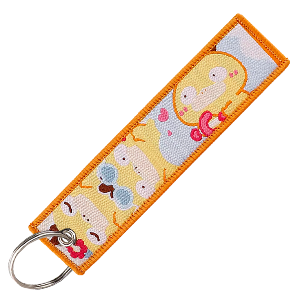 "JAPANESE PSYDUCK" KEY TAG
