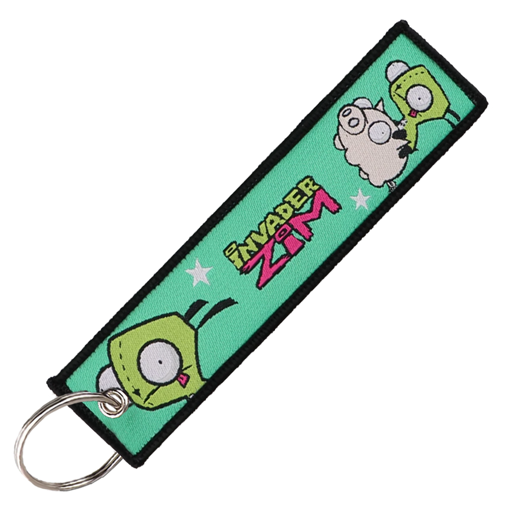 "INVADER ZIM" KEY TAG