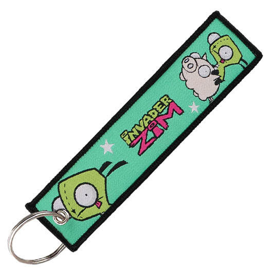 "INVADER ZIM" KEY TAG