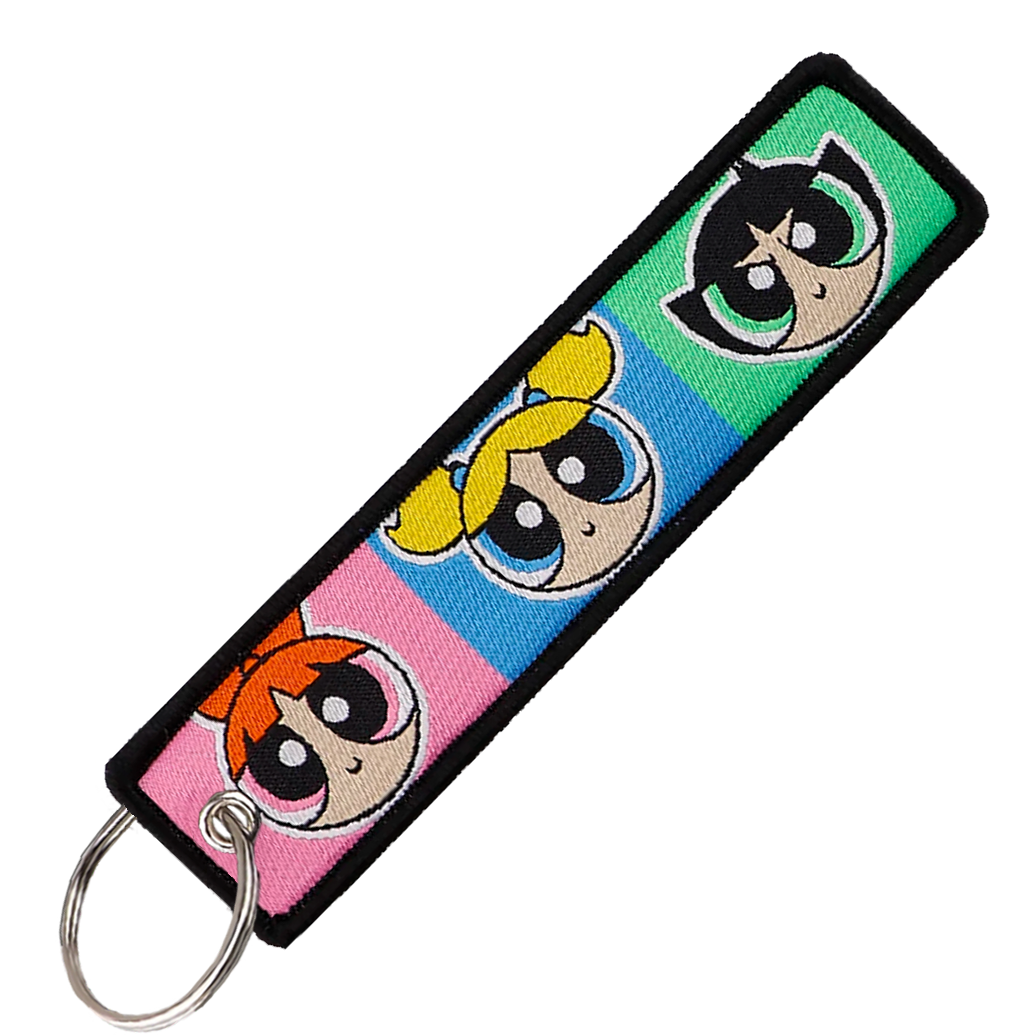 "POWER PUFF GIRLS" KEY TAG