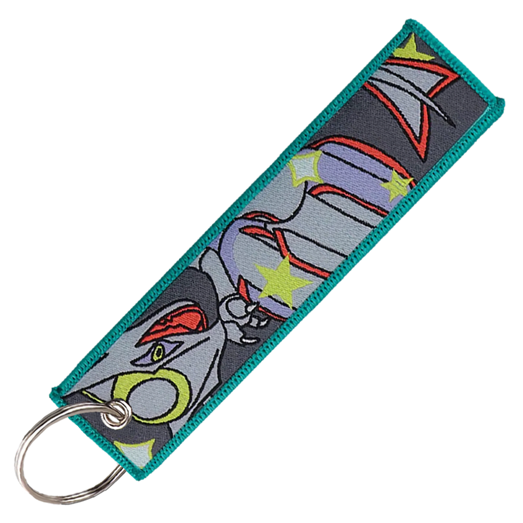 "SHINY RAYQUAZA" KEY TAG