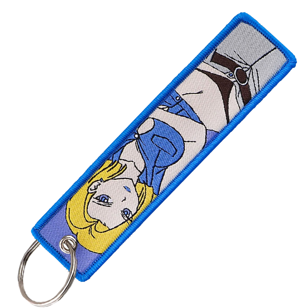 "ANDROID 18" KEY TAG