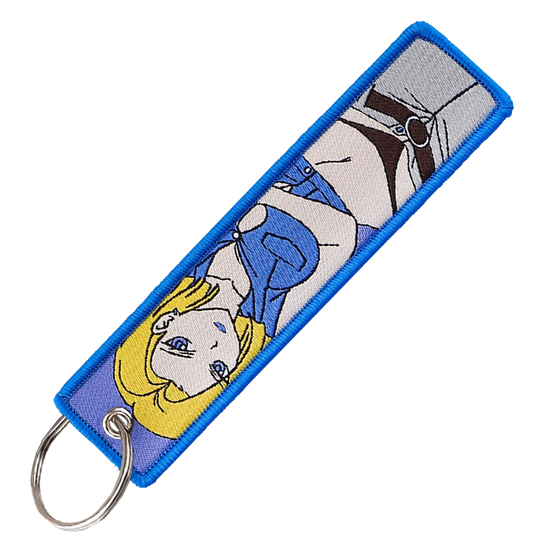 "ANDROID 18" KEY TAG