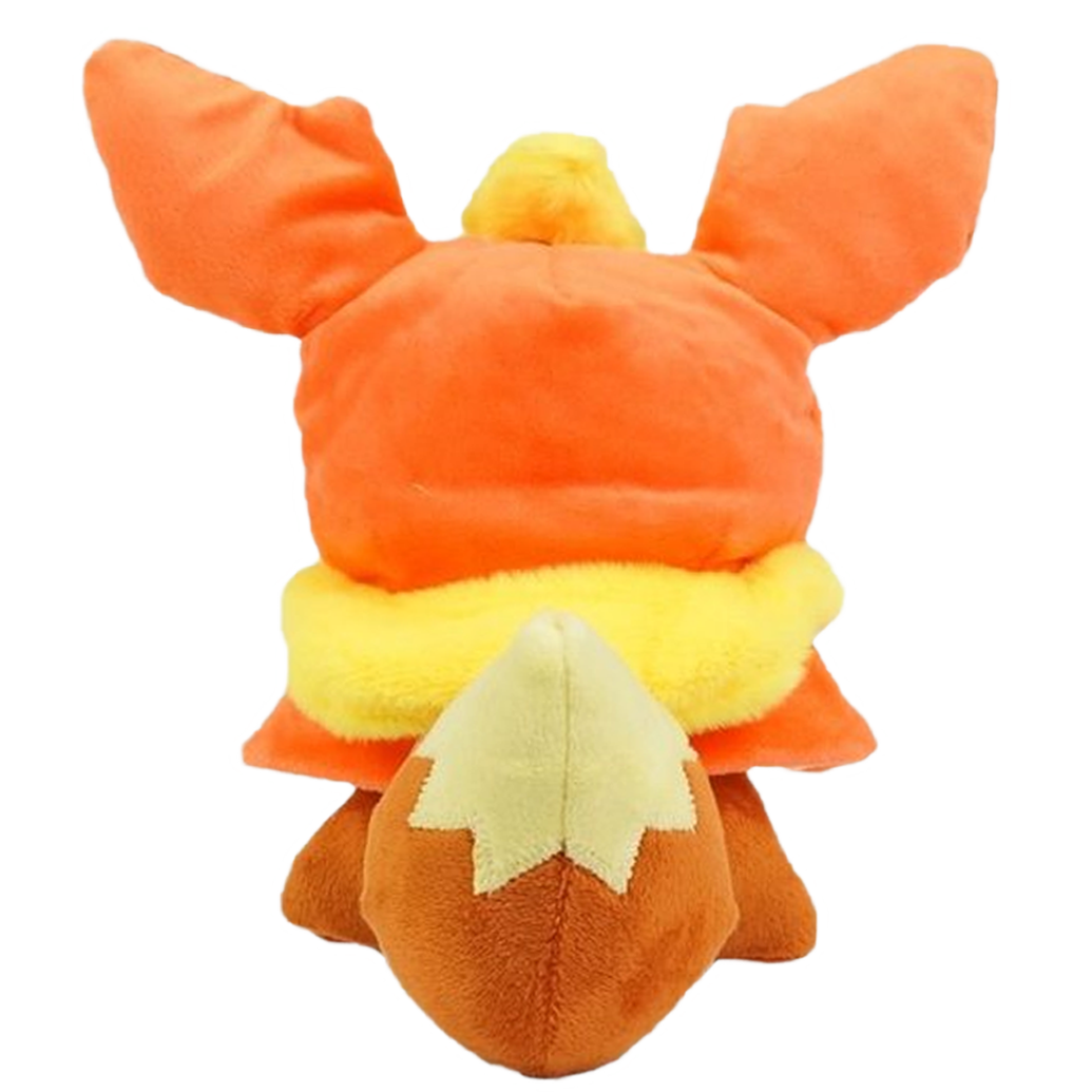 "EEVEE AS FLAREON" POKEMON PLUSH