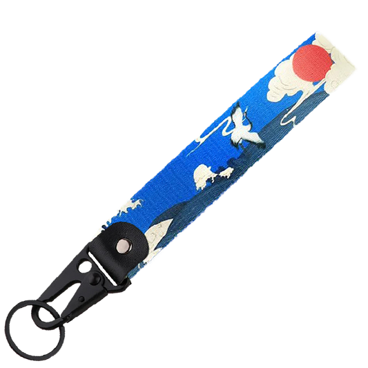 "JAPANESE SWAN" KEY STRAP
