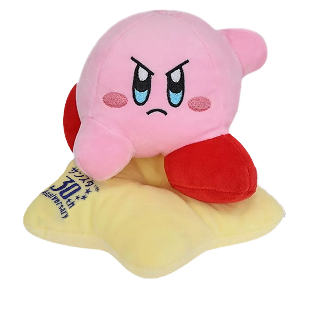 "KIRBY RIDING STAR" PLUSHIE