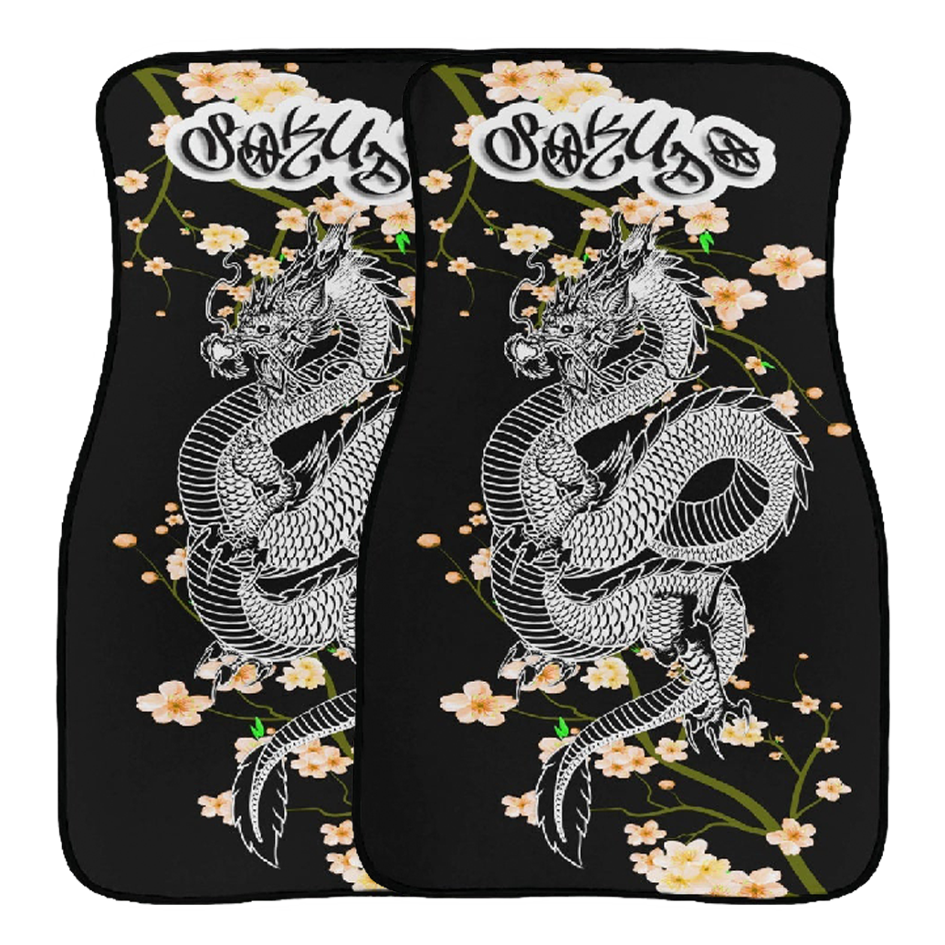 "LIGHT BLUE TATSU" FLOOR MATS