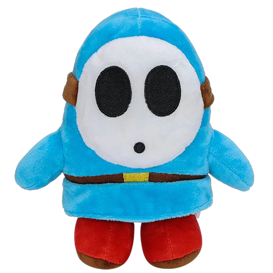 "BLUE SHY GUY" PLUSHIE