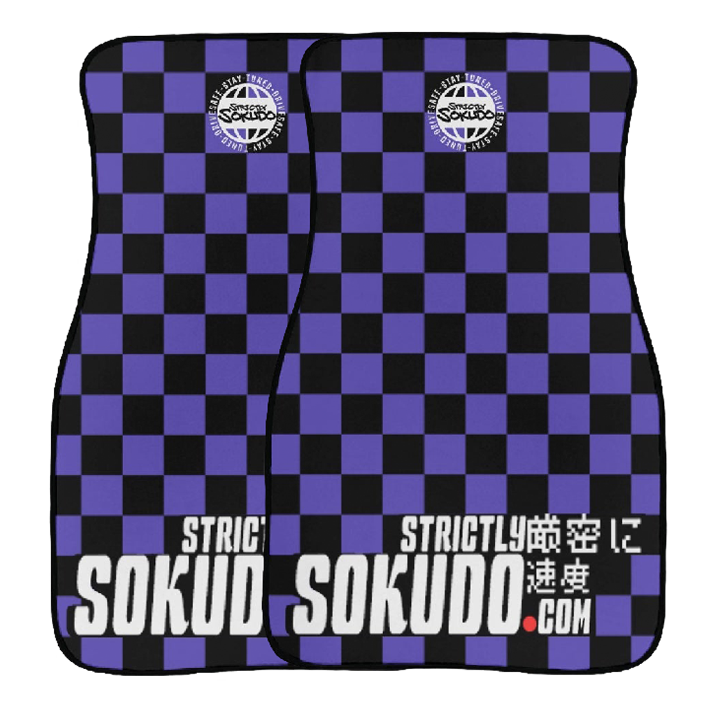 "CLASSIC PURPLE" FLOOR MATS