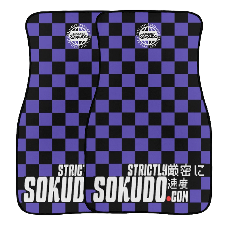 "CLASSIC PURPLE" FLOOR MATS