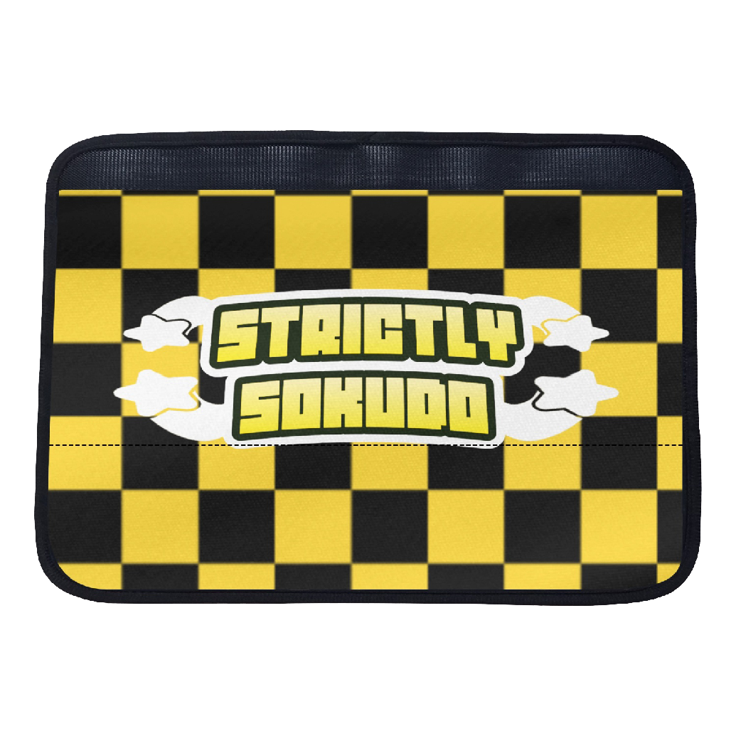 "YELLOW SHOOTING STAR" SEAT BELT CUSHION