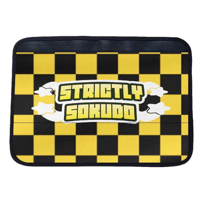 "YELLOW SHOOTING STAR" SEAT BELT CUSHION