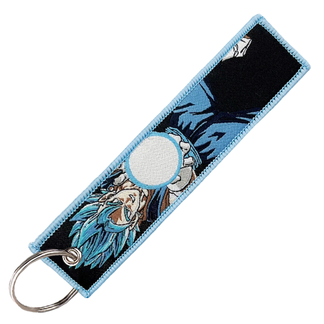 "VEGETA SUPER SAIYAN LIGHTNING BLUE" KEY TAG