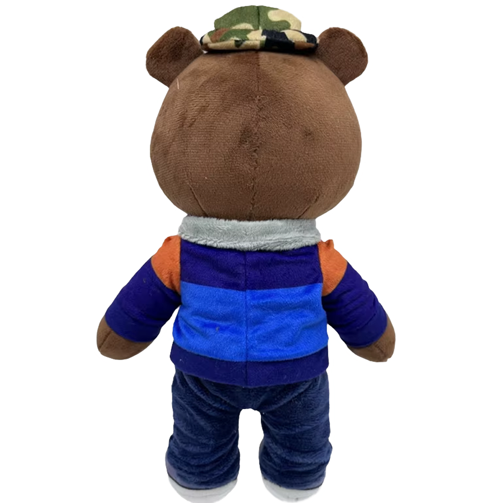 "KANYE GRADUATION BEAR" PLUSHIE