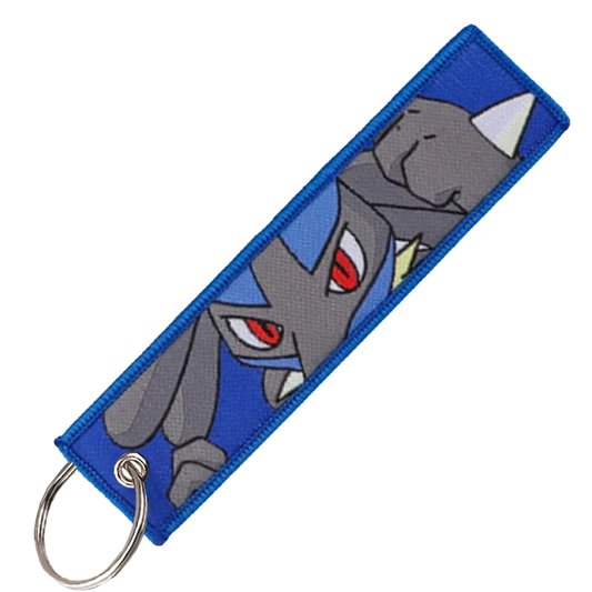 "LUCARIO" KEY TAG