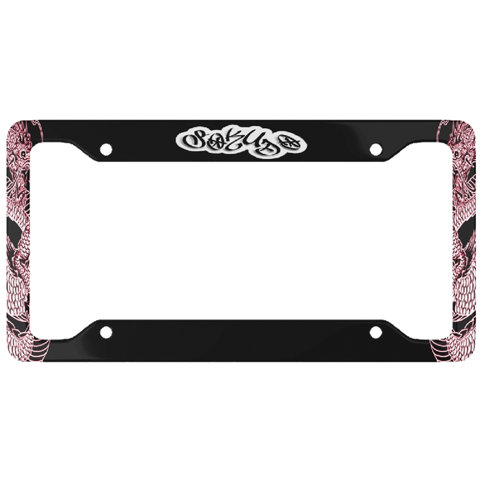 "RED TATSU" LICENSE PLATE FRAME