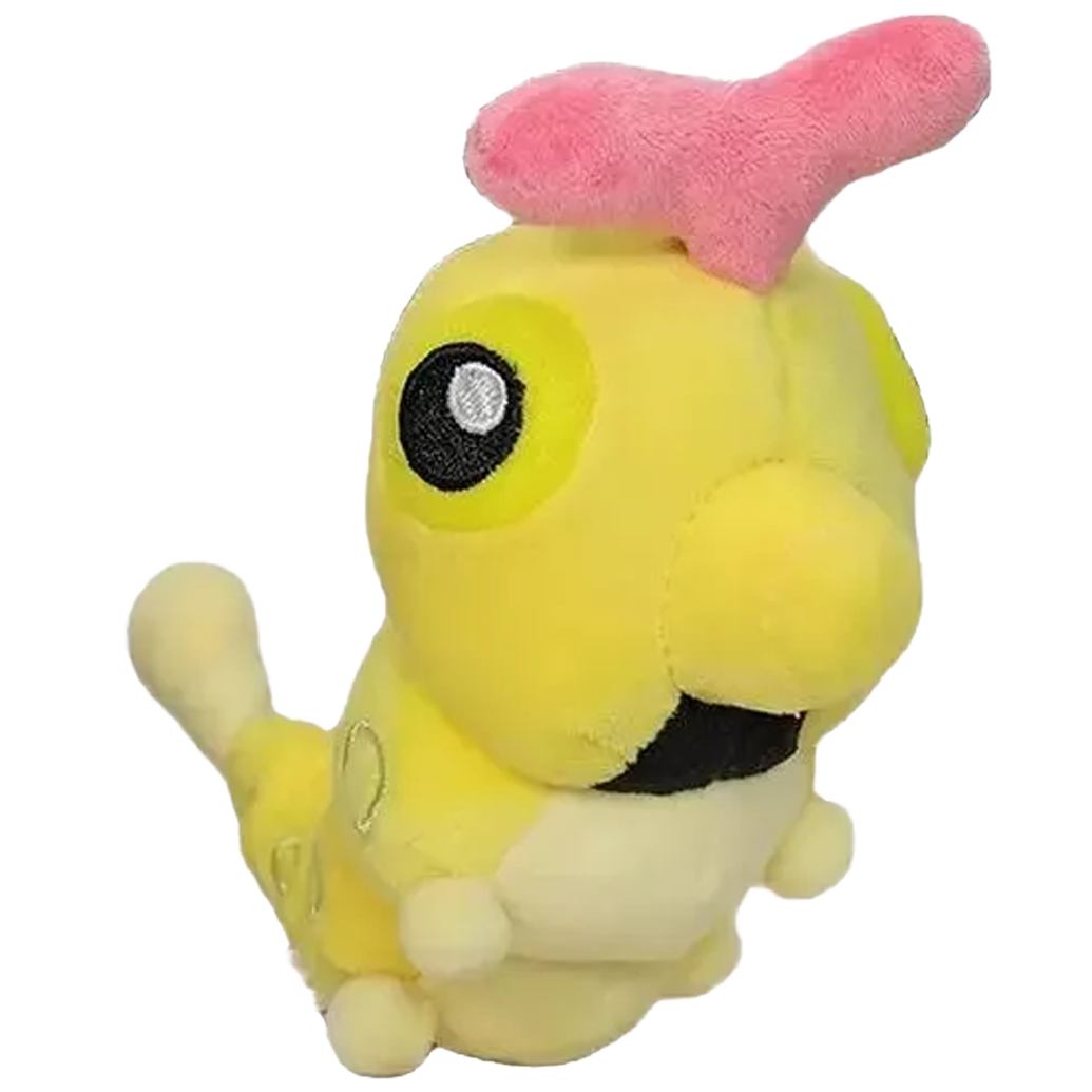 "SHINY CATERPIE" POKEMON PLUSH