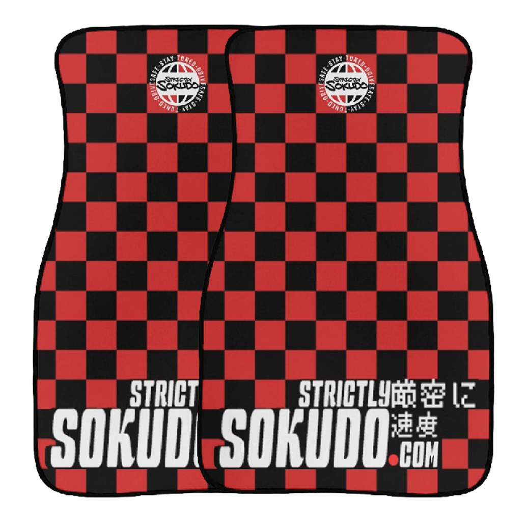 "CLASSIC RED" FLOOR MATS