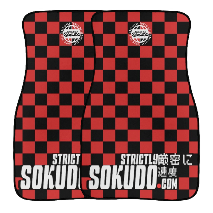 "CLASSIC RED" FLOOR MATS