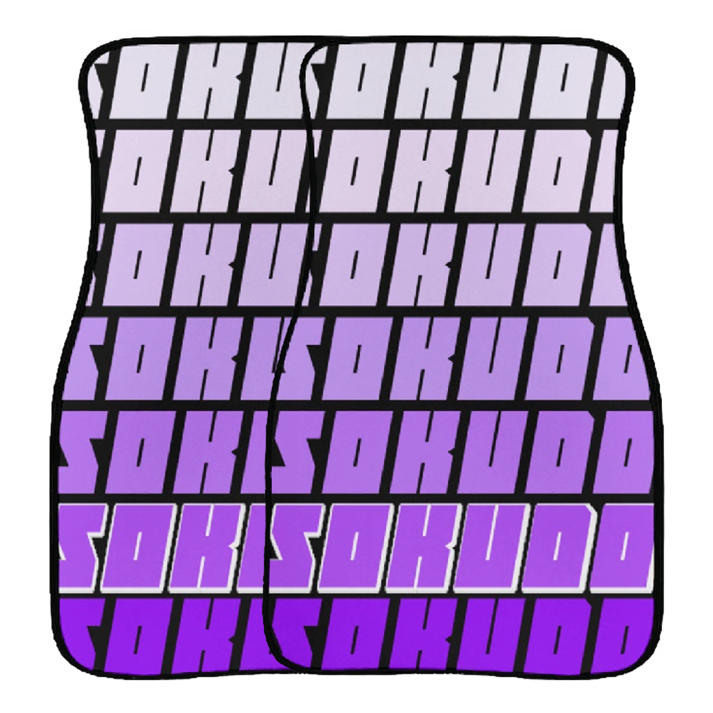 "PURPLE FADED" FLOOR MATS