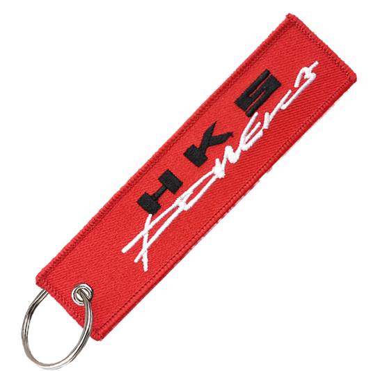 "HKS POWER" KEY TAG
