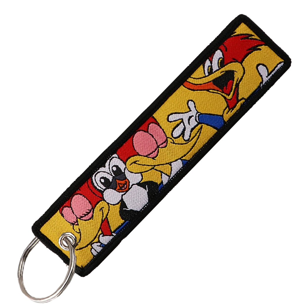 "WOODY WOODPECKER" KEY TAG