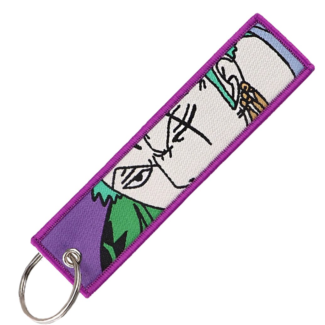 "RORONOA ZORO" KEY TAG