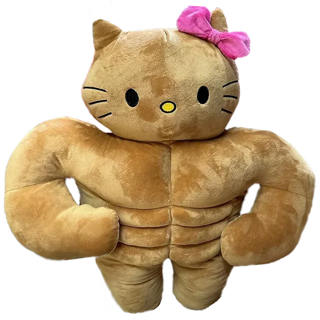 "BUFF HELLO KITTY" PLUSHIE