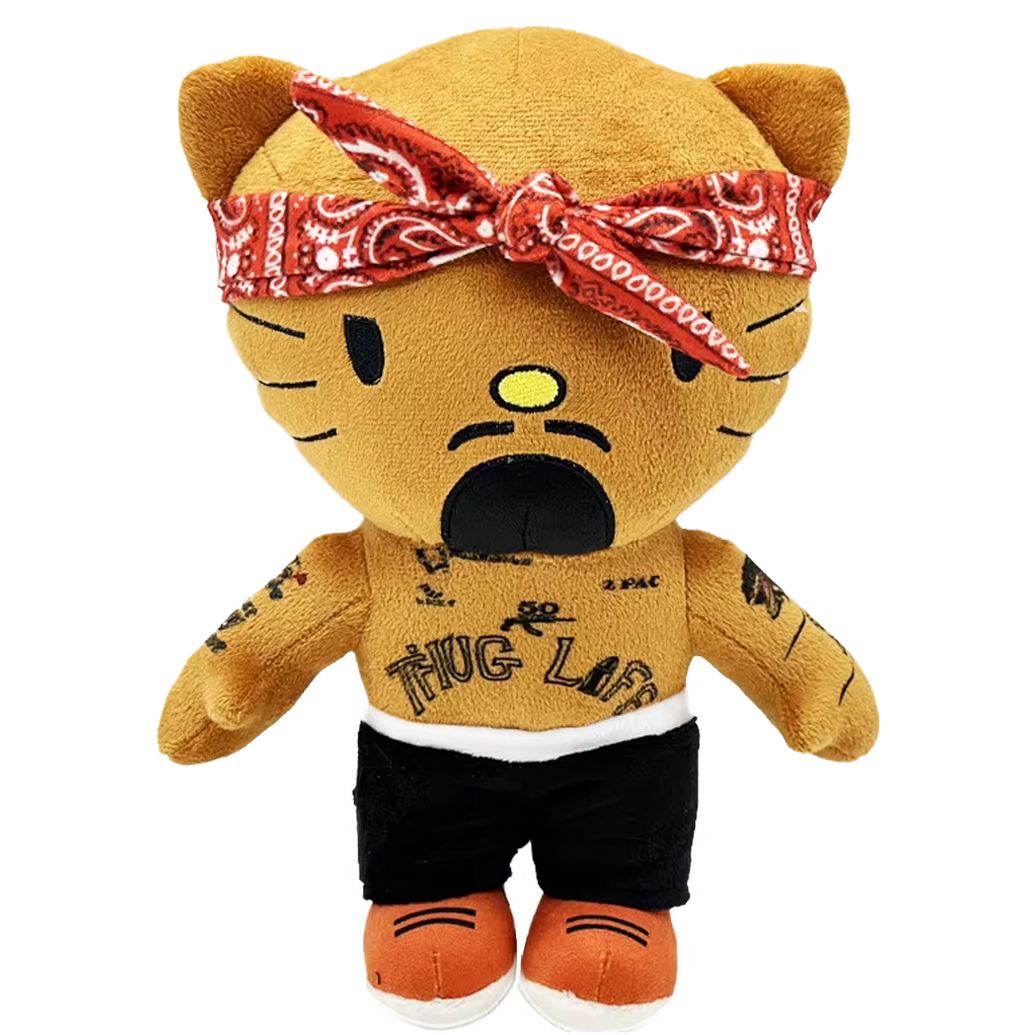 "TUPAC" HELLO KITTY PLUSH