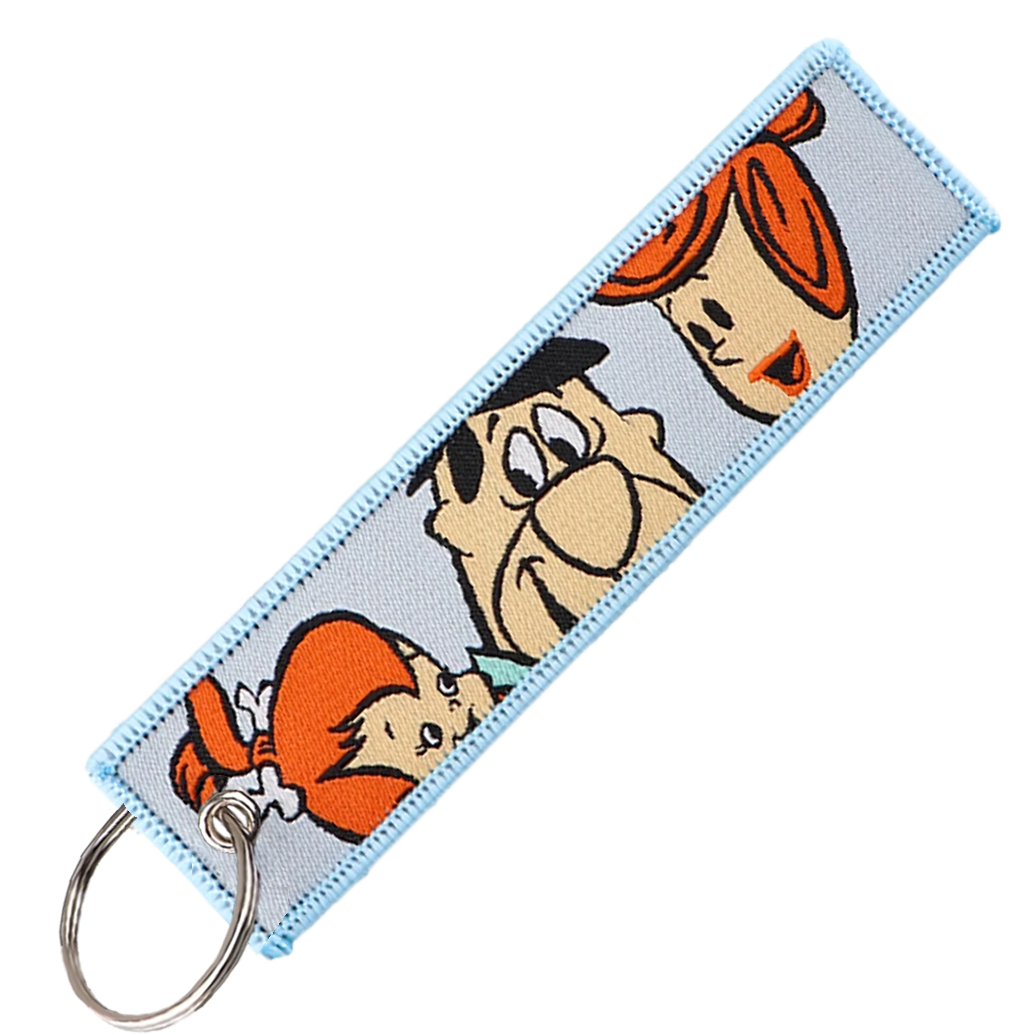 "FLINTSTONES" KEY TAG