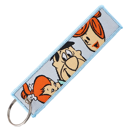 "FLINTSTONES" KEY TAG