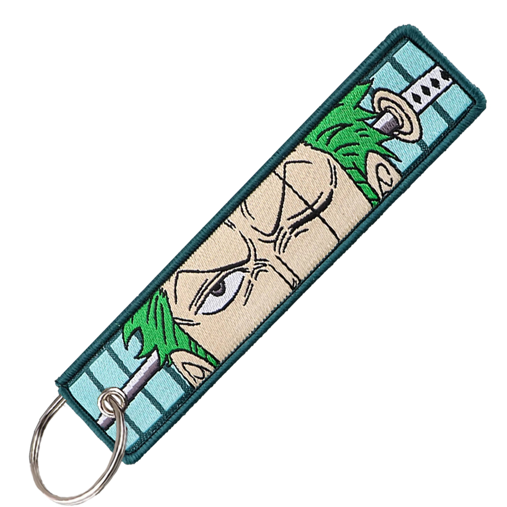 "RORONOA ZORO" KEY TAG