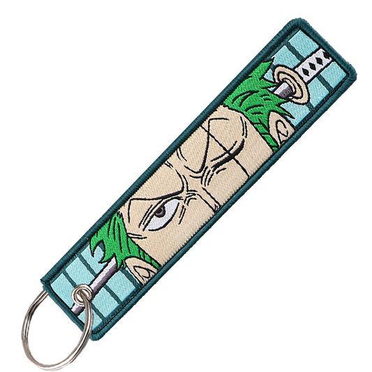 "RORONOA ZORO" KEY TAG