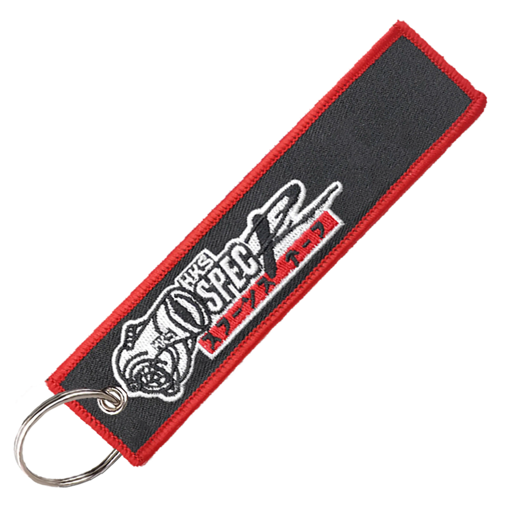 "HKS SPEC R" KEY TAG