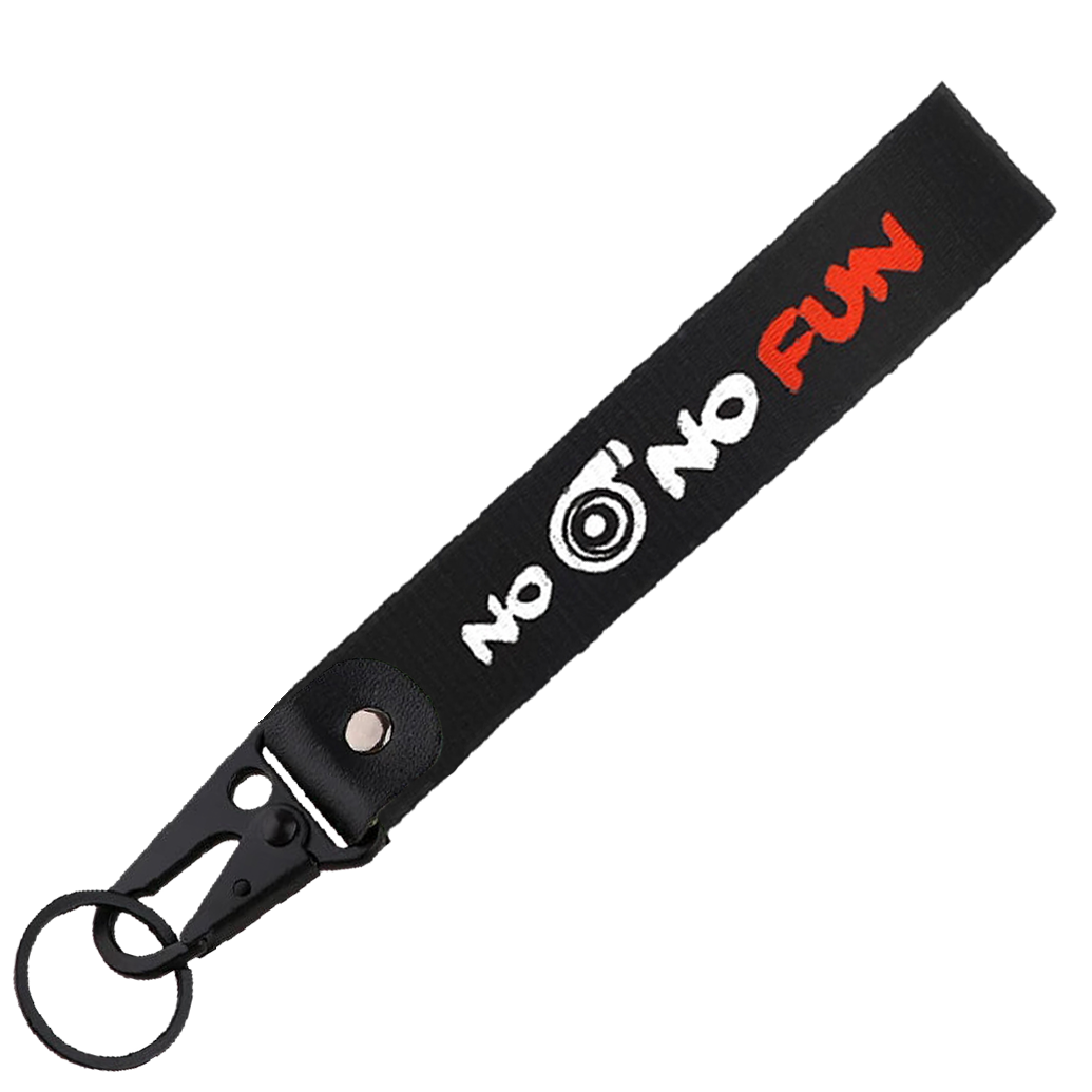"NO TURBO NO FUN" KEY STRAP